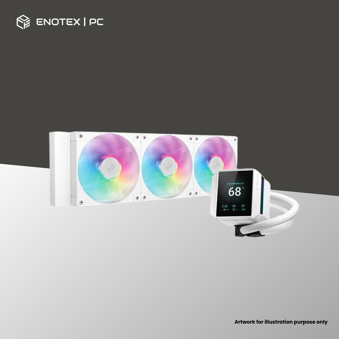 DEEPCOOL MYSTIQUE ARGB LCD SCREEN LIQUID COOLER