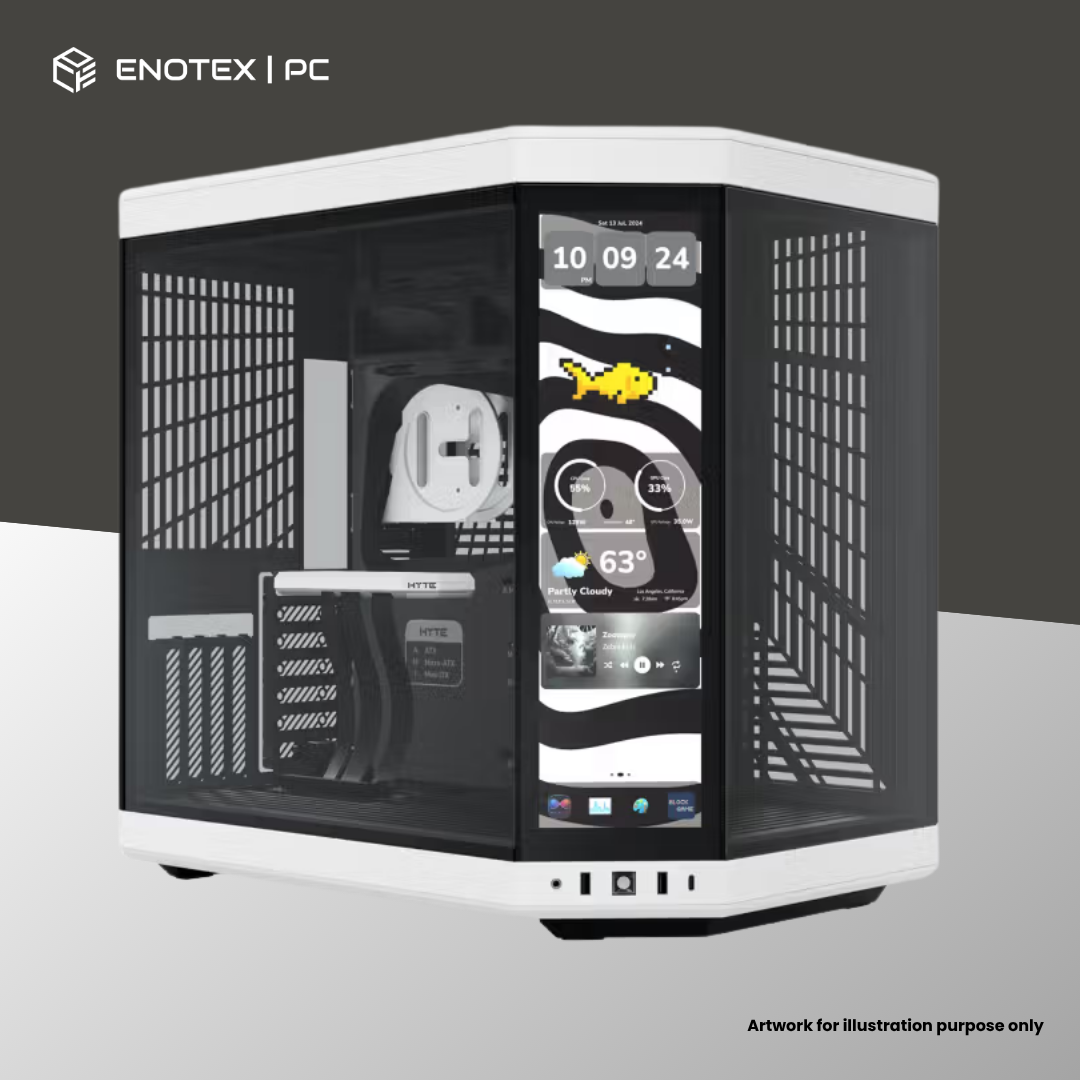 HYTE Y70 TOUCH INFINITE DUAL CHAMBER EATX CASE