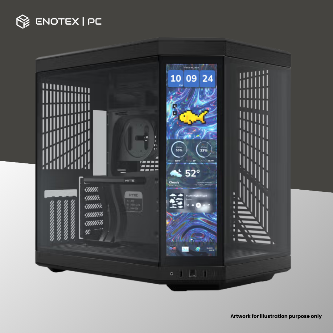 HYTE Y70 TOUCH INFINITE DUAL CHAMBER EATX CASE