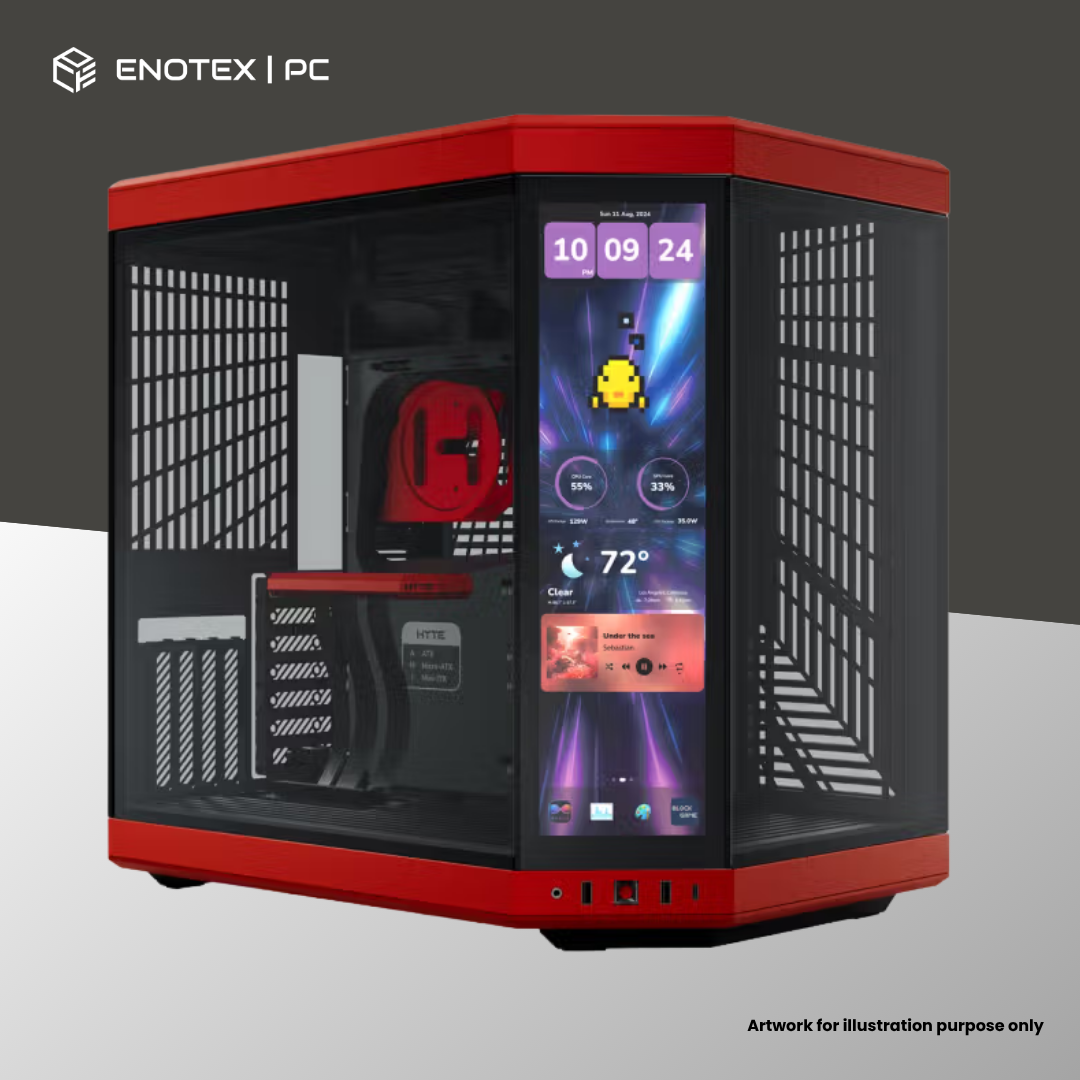 HYTE Y70 TOUCH INFINITE DUAL CHAMBER EATX CASE
