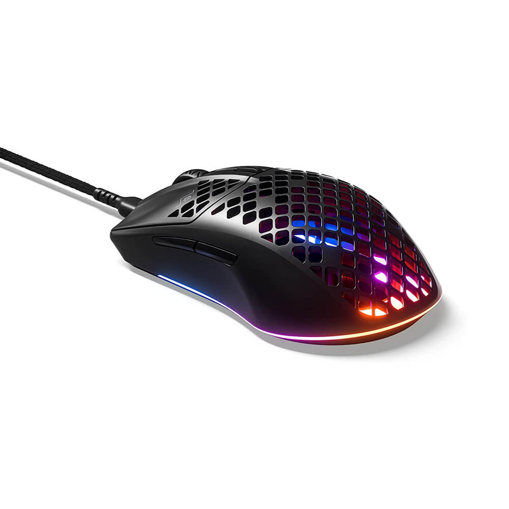 STEELSERIES AEROX 3 RGB GAMING MOUSE - BLACK
