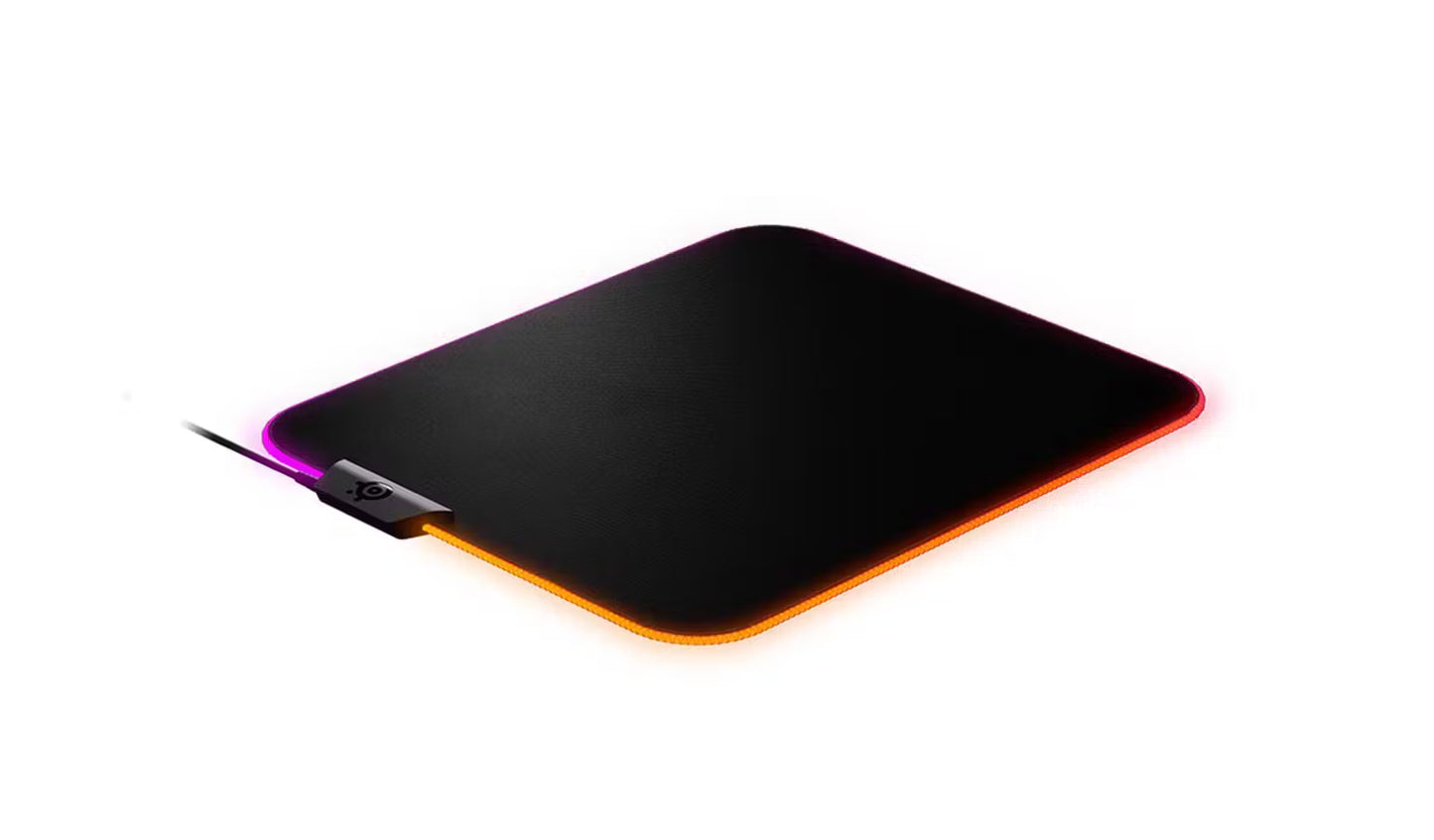 STEELSERIES QCK PRISM CLOTH RGB GAMING MOUSE PAD ( M )