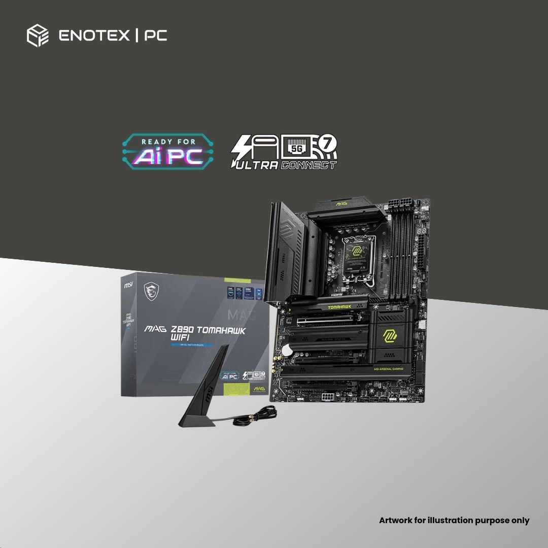 MSI MAG Z890 TOMAHAWK WIFI LGA1851 ATX DDR5 (3YR)