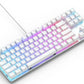 GLORIOUS GMMK WHITE ICE EDITION MECHANICAL GAMING KEYBOARD-COMPACT