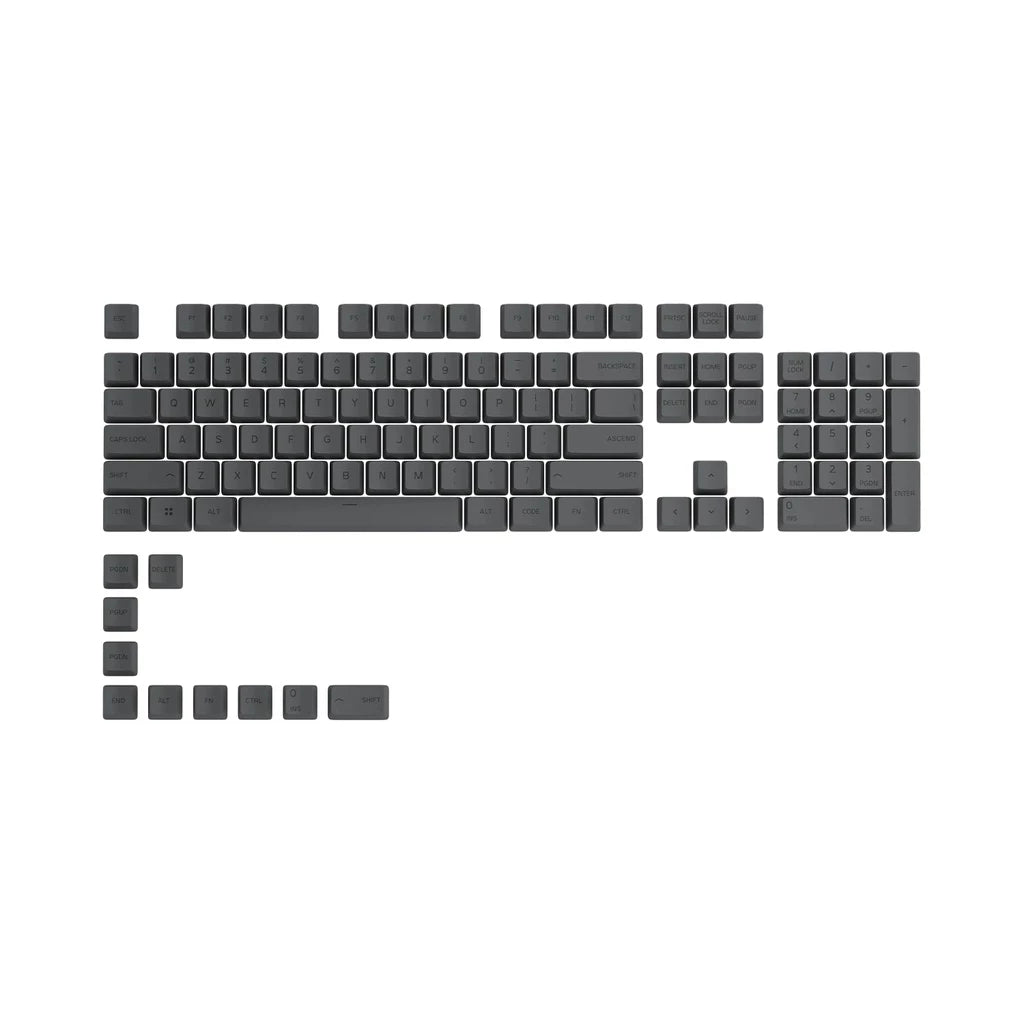 GLORIOUS PBT KEYCAPS - BLACK ASH