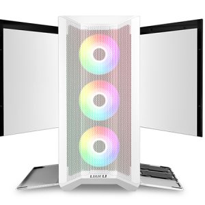 LIAN LI LANCOOL II MESH C RGB TG EATX CHASSIS - WHITE
