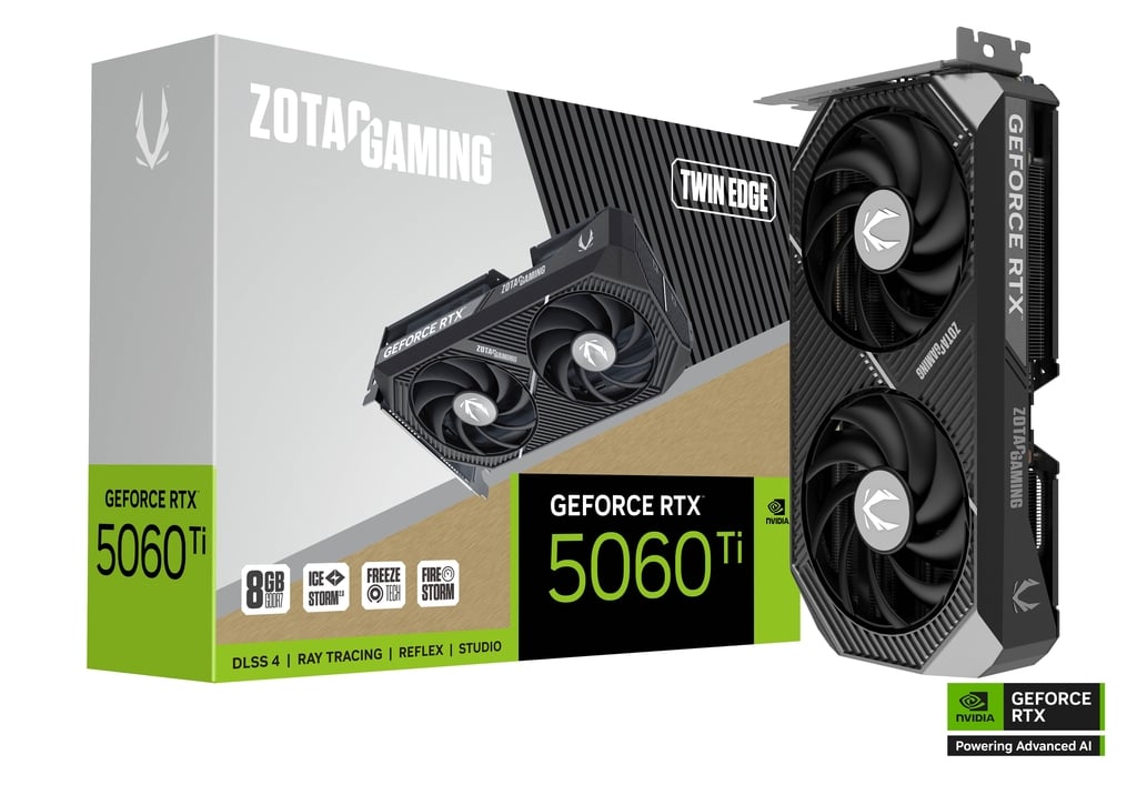 ZOTAC GAMING GEFORCE RTX 5060 TI 8GB TWIN EDGE